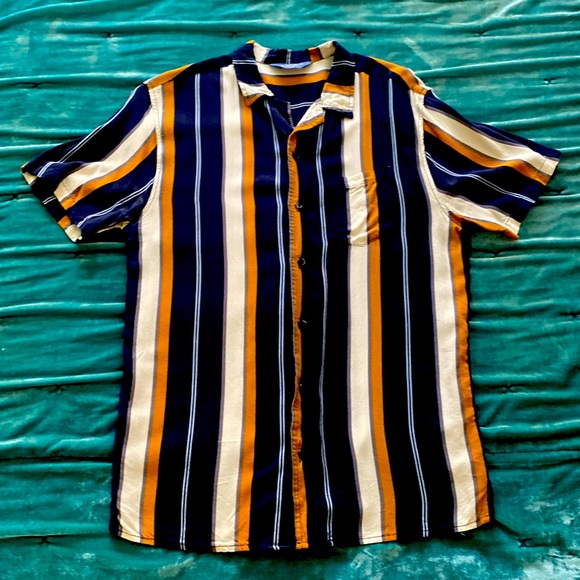 Cotton On Other - Pinstripe short sleeve button down